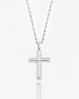 Iced Cross Pendant