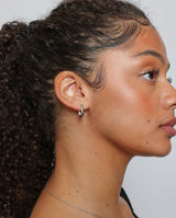 Rectangular Hoop Earrings