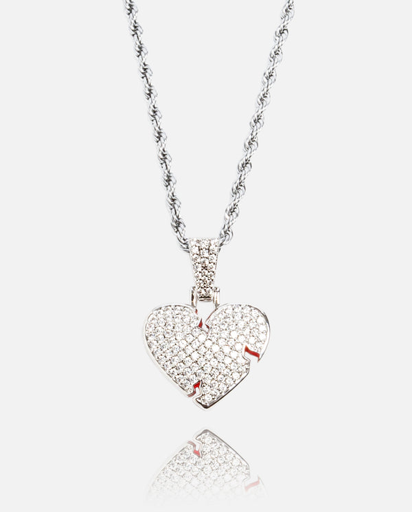 Heart Cracked Pendant