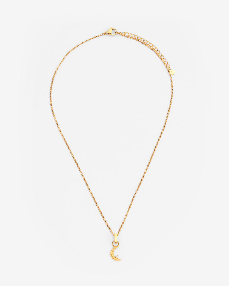 Moon Necklace - Gold