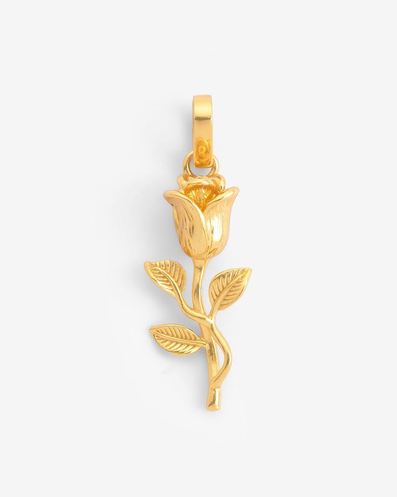 Rose Pendant - Gold