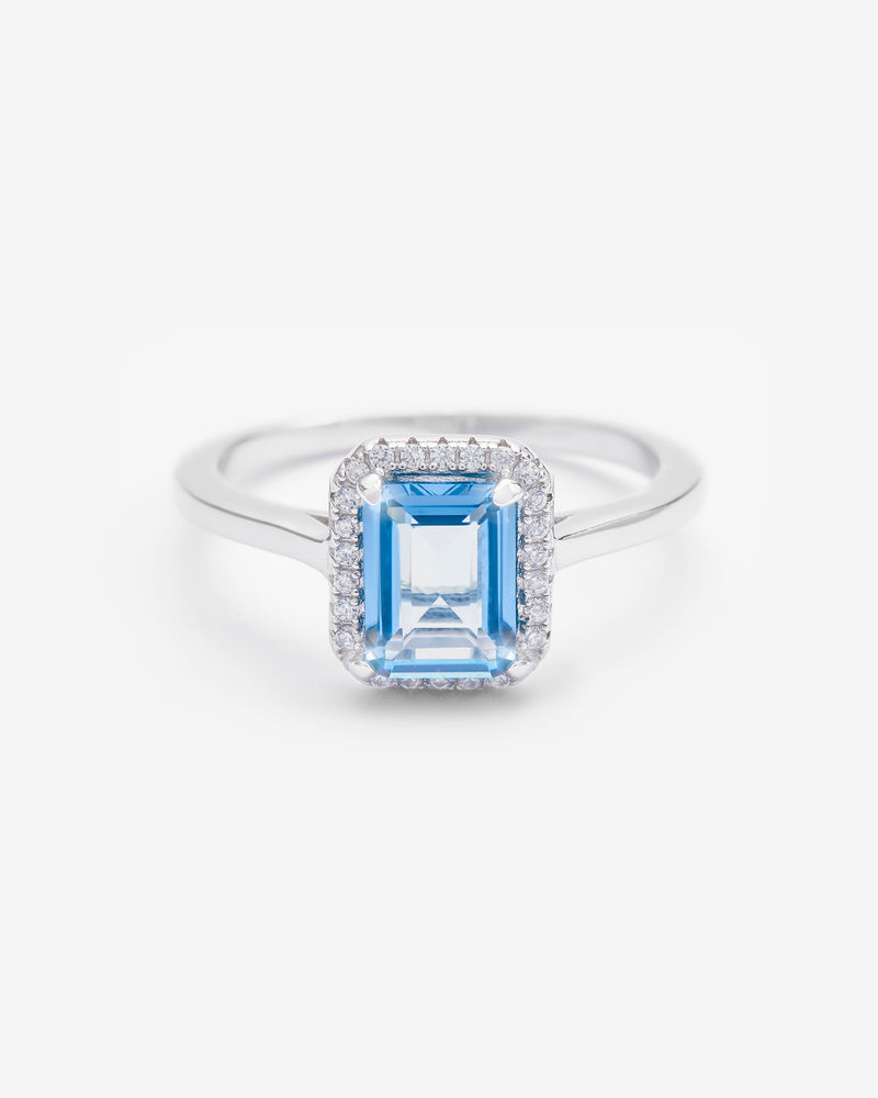 Rectangular Stone Ring