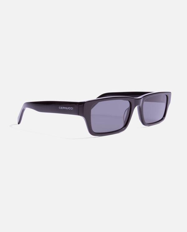 Rectangular Sunglasses - Black