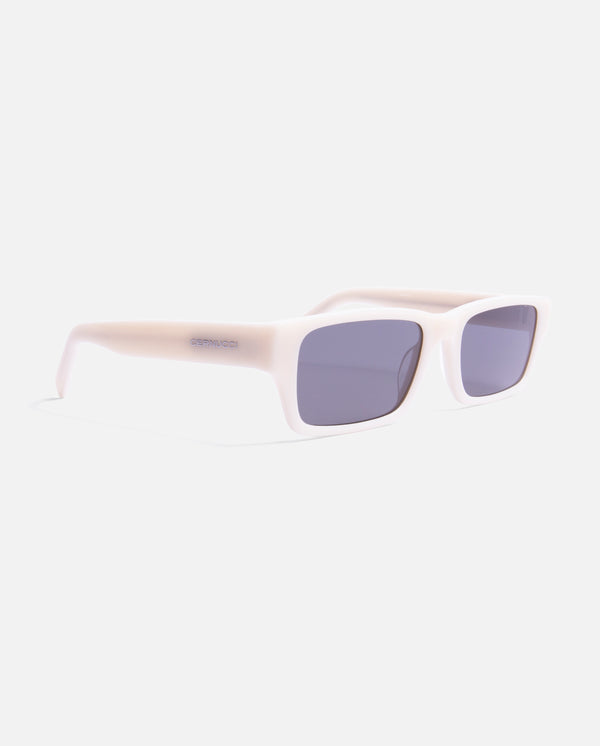 Rectangular Sunglasses - Ecru