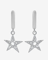 Iced Star Earrings