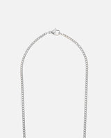 Beware Bone Necklace - White Gold - Cernucci