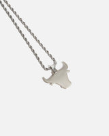 Bull Pendant - White Gold - Cernucci