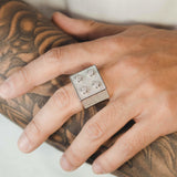 Iced Block Ring - Cernucci