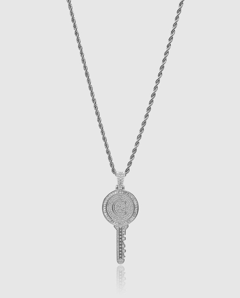 Iced Key Pendant - Cernucci